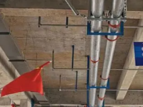 省直辖县级管廊支架的安装方法